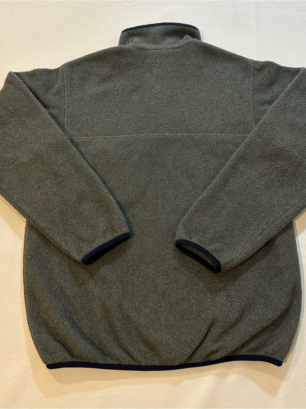 Patagonia Synchilla Snap-T Fleece Pullover Gray Navy Women’s XS - Picture 9 of 12